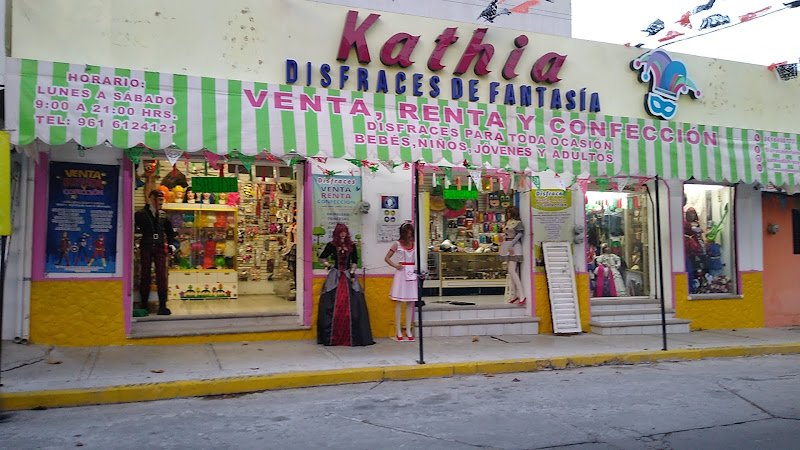 Disfraces De Fantasía Kathia, renta de trajes en Tuxtla