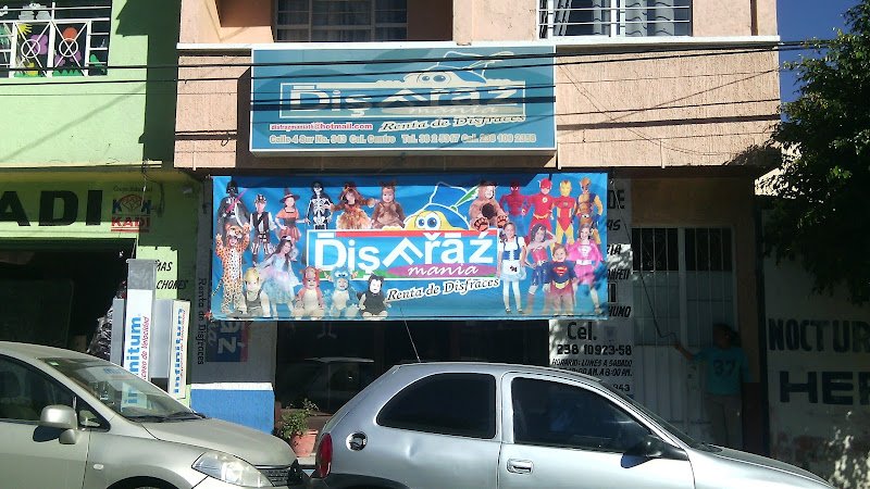 Disfrazmania, renta de trajes en Tehuacan